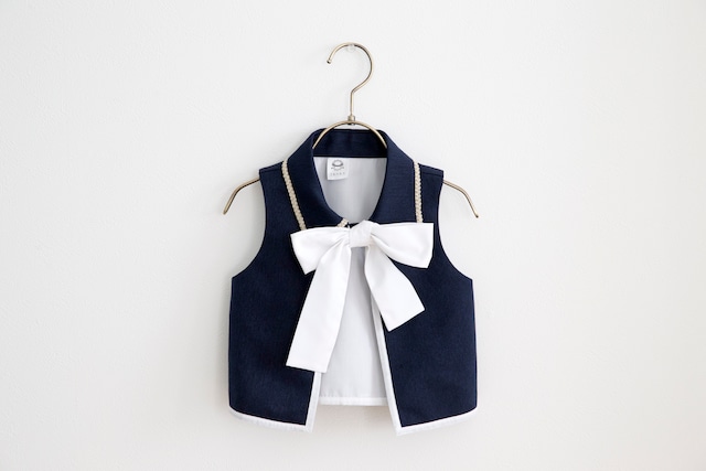 Ribbon vest   S/ Msize