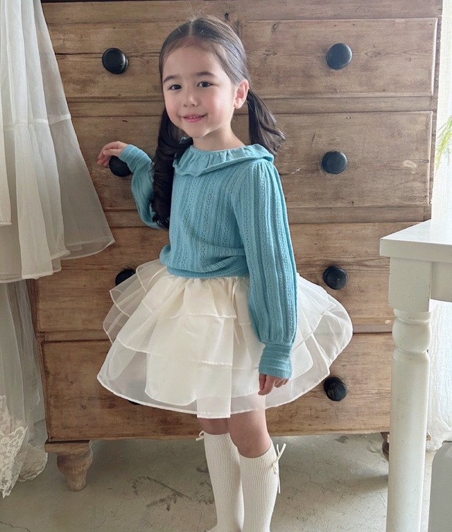 【即納】<azalea>  Organza cancan skirt