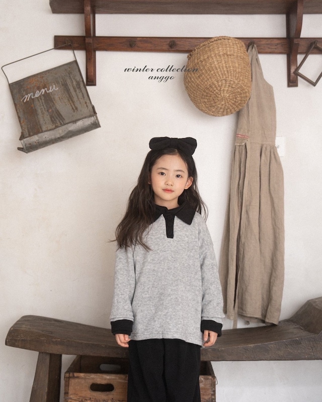 【 即納 】 2025冬新作 ANGGO アンコ 2色展開 チョコチップヘッドバンド (kids & bebe)