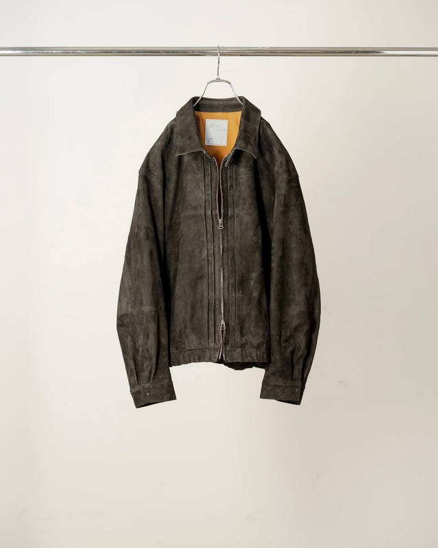 ANCELLM / GEEP TUCK JACKET (BLACK)