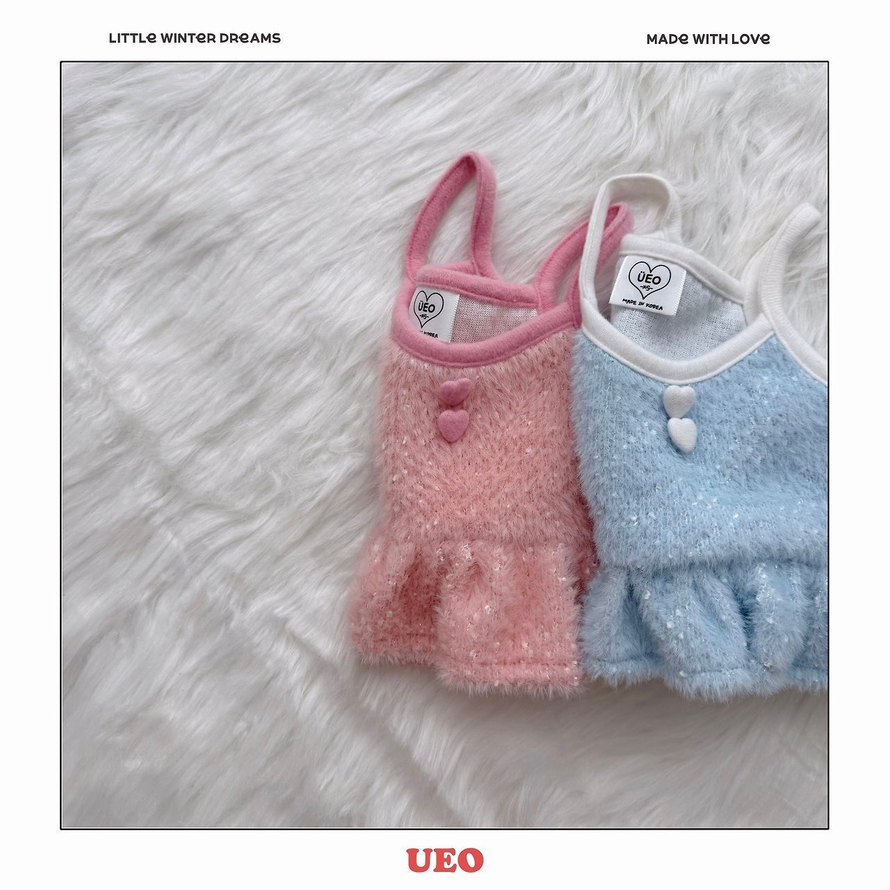 UEO［取寄］popo heart cardigan set 26winter