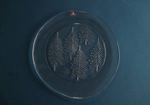 Iittala イッタラ ／ Kuusi クーシ もみの木 プレート1988年  No.2693