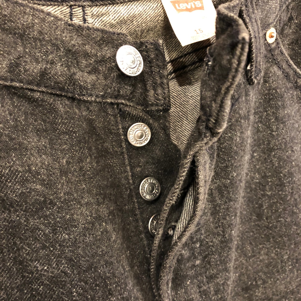 90s Levis 17501-0658 先染めブラック | VOSTOK