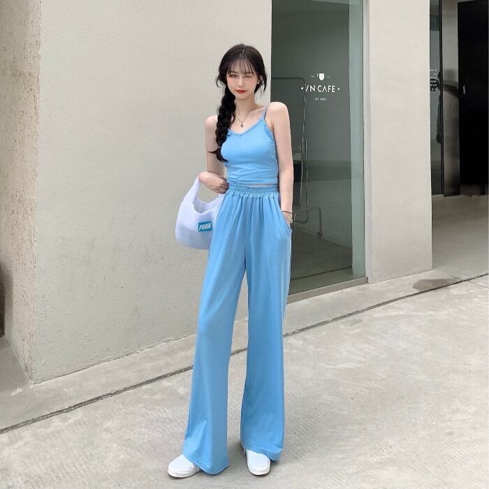 サマールーズカジュアルパンツ コットン 夏物 ドラファッションホール292116901