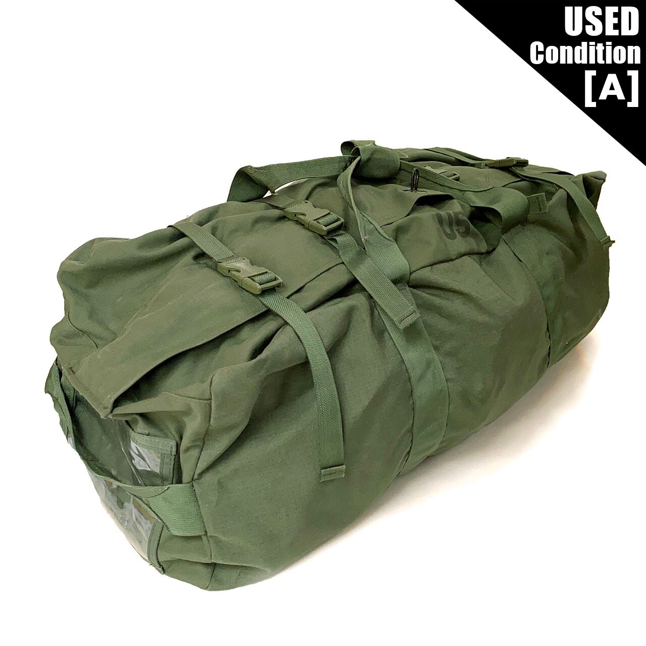 美品 米軍実物 呼び出す ナイロン素材 ダッフルバッグ ① 円高 ARMY
