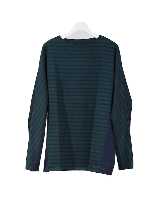 【LAST1】BASQUE BORDER L/S T-SHIRT(GRN)