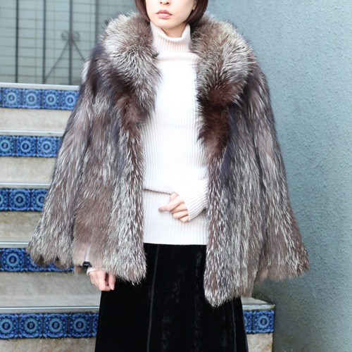 SAGA FOX FOX FUR COAT/サガフォックスフォックスファーコート