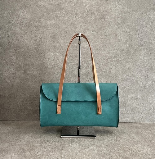 Handbag turquoise ハンドバッグ ターコイズ <E>