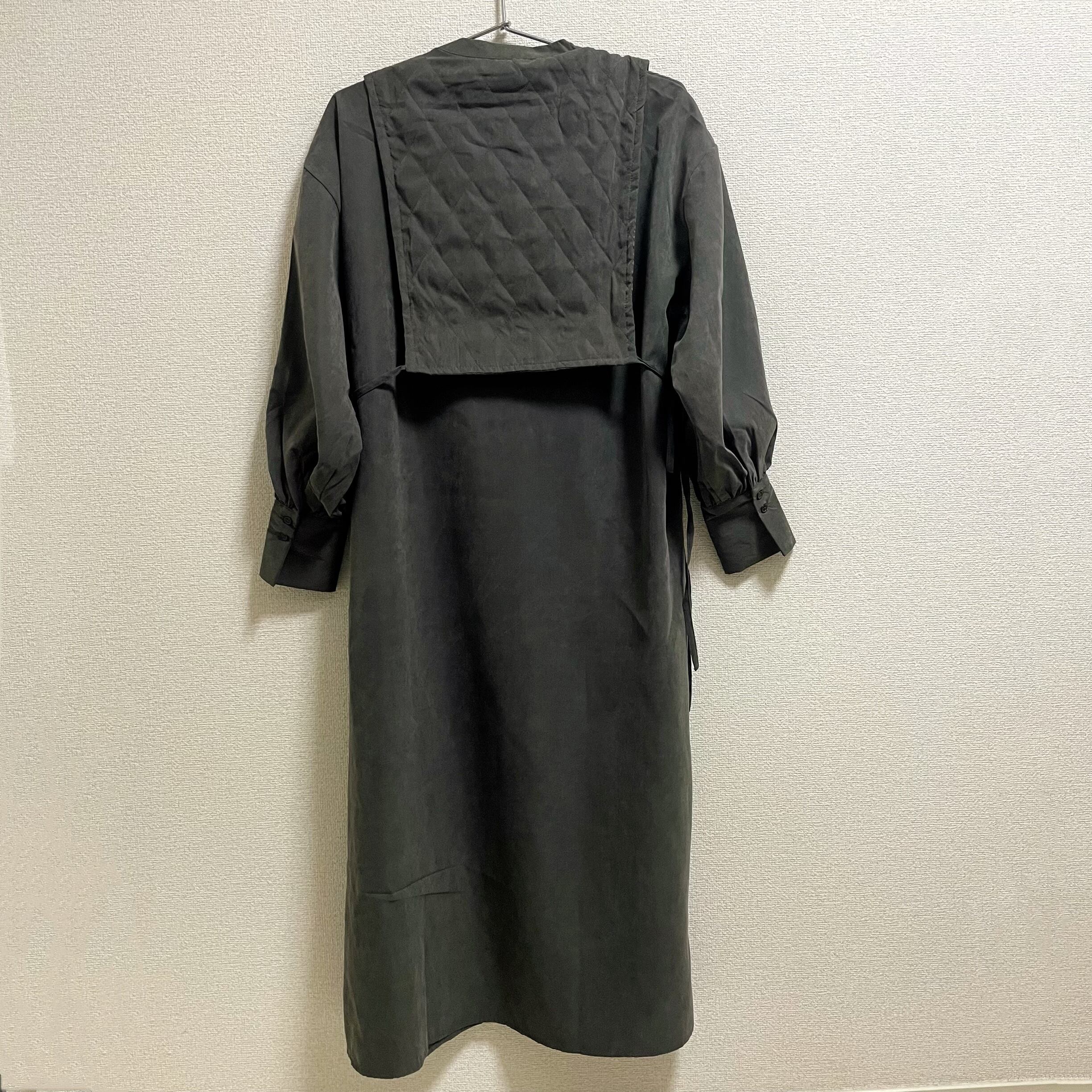 ベスト風キルティング ワンピース | precious for us