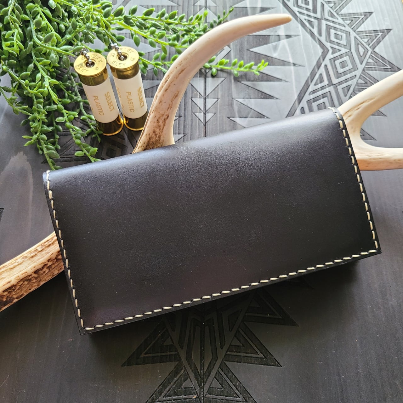 ALWAYS-B(オールウェイズB) ロングウォレット/ブラック/本革長財布