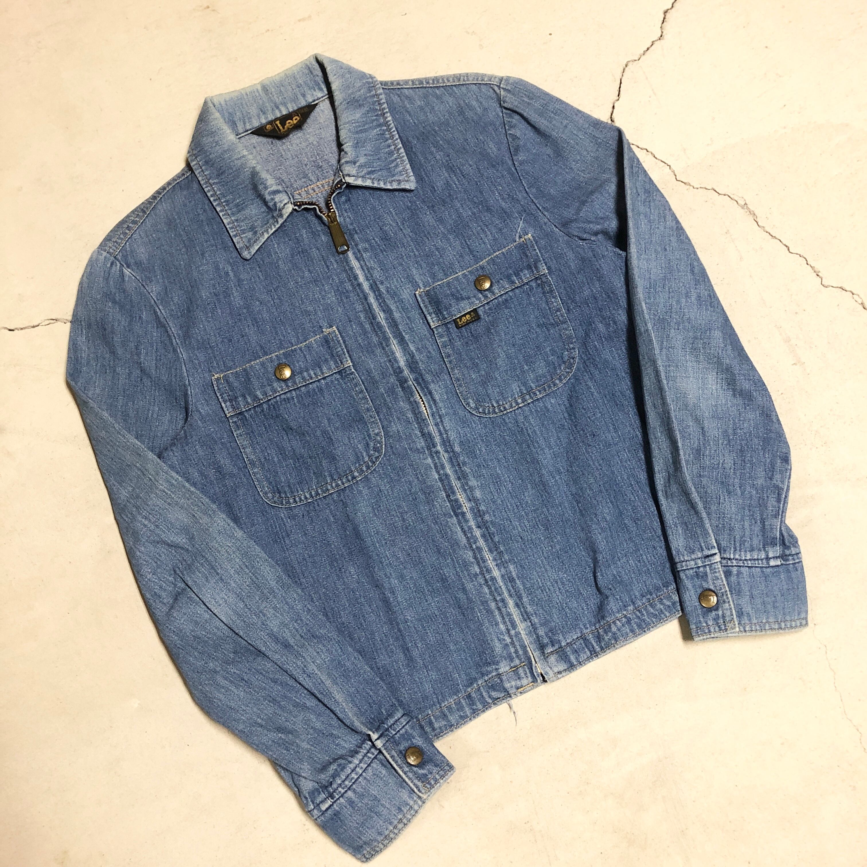 ⊕1970'S LEE FULL ZIP DENIM JACKET | safarionline