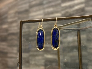 品のある女性♡ラピスラズリピアス/イヤリング