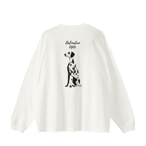 ダルメシアン　ルーズロングスリーブTシャツ