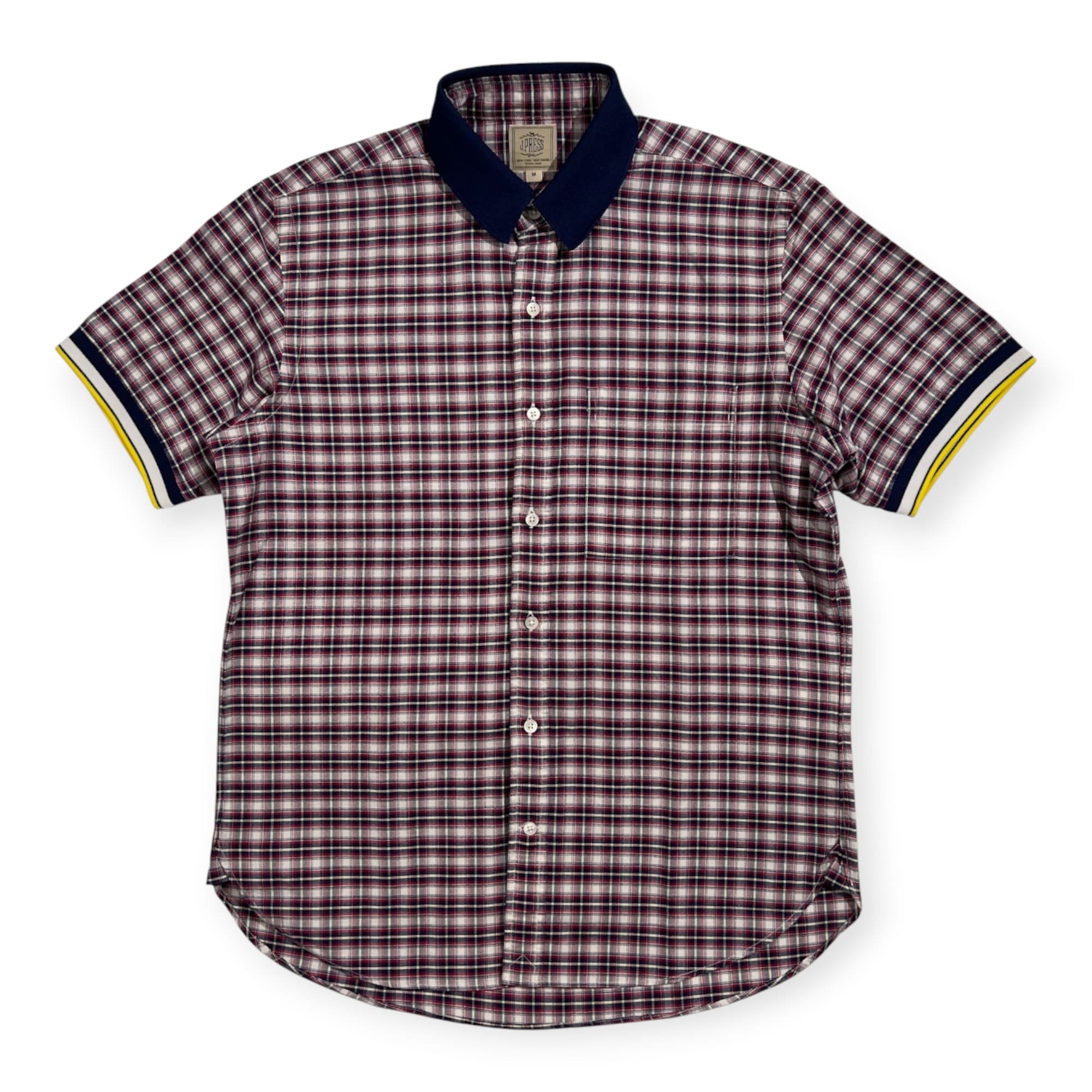 90s PERRY ELLIS Rayon×Polyester S/S Shirt / ペリーエリス 金タグ