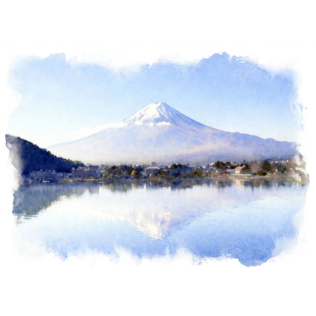 富士山 | インテリア絵画の専門店 ビッグフィールドギャラリー水彩/油絵