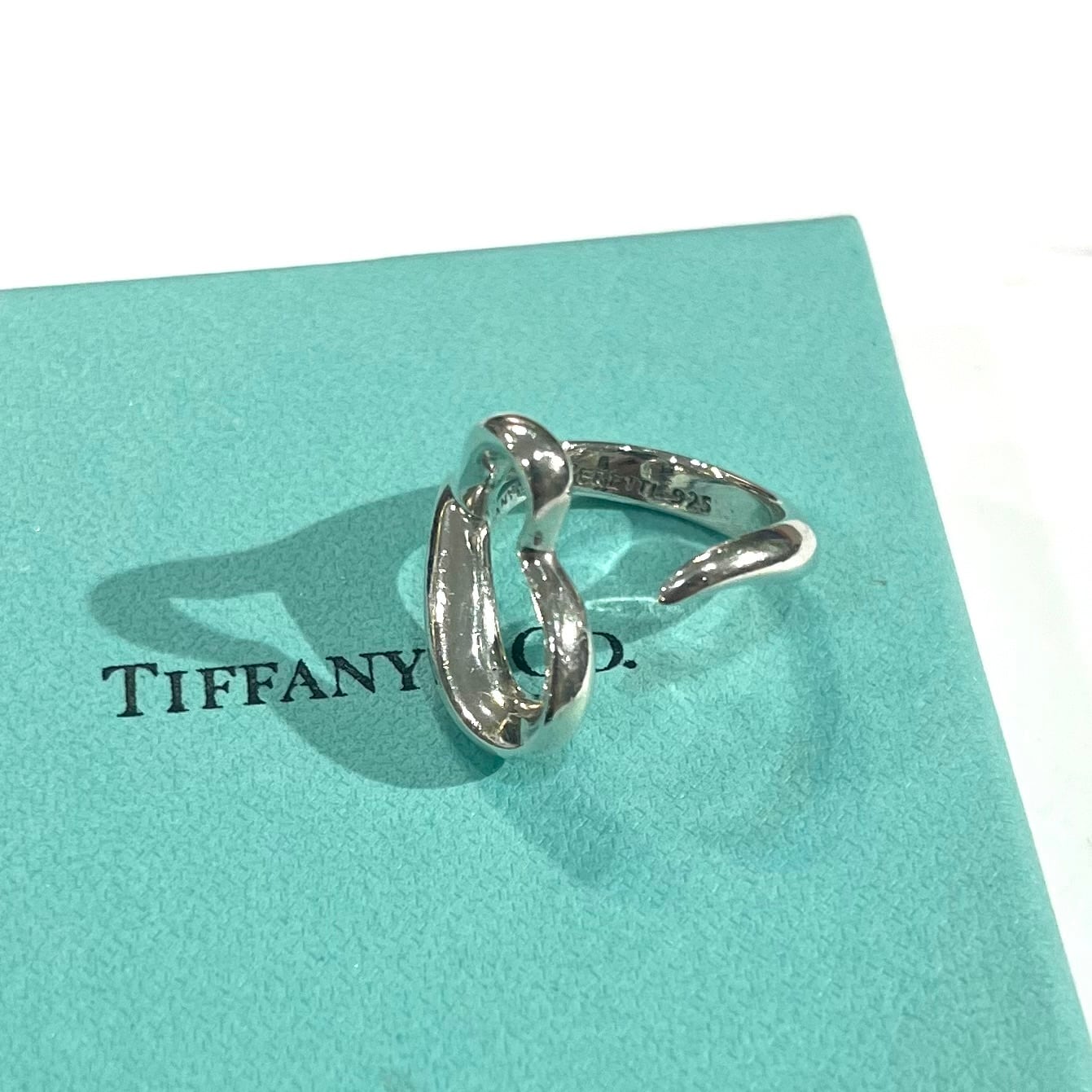 TIFFANY&CO】【11号】2940 ティファニー 個性の美学。オープンハート
