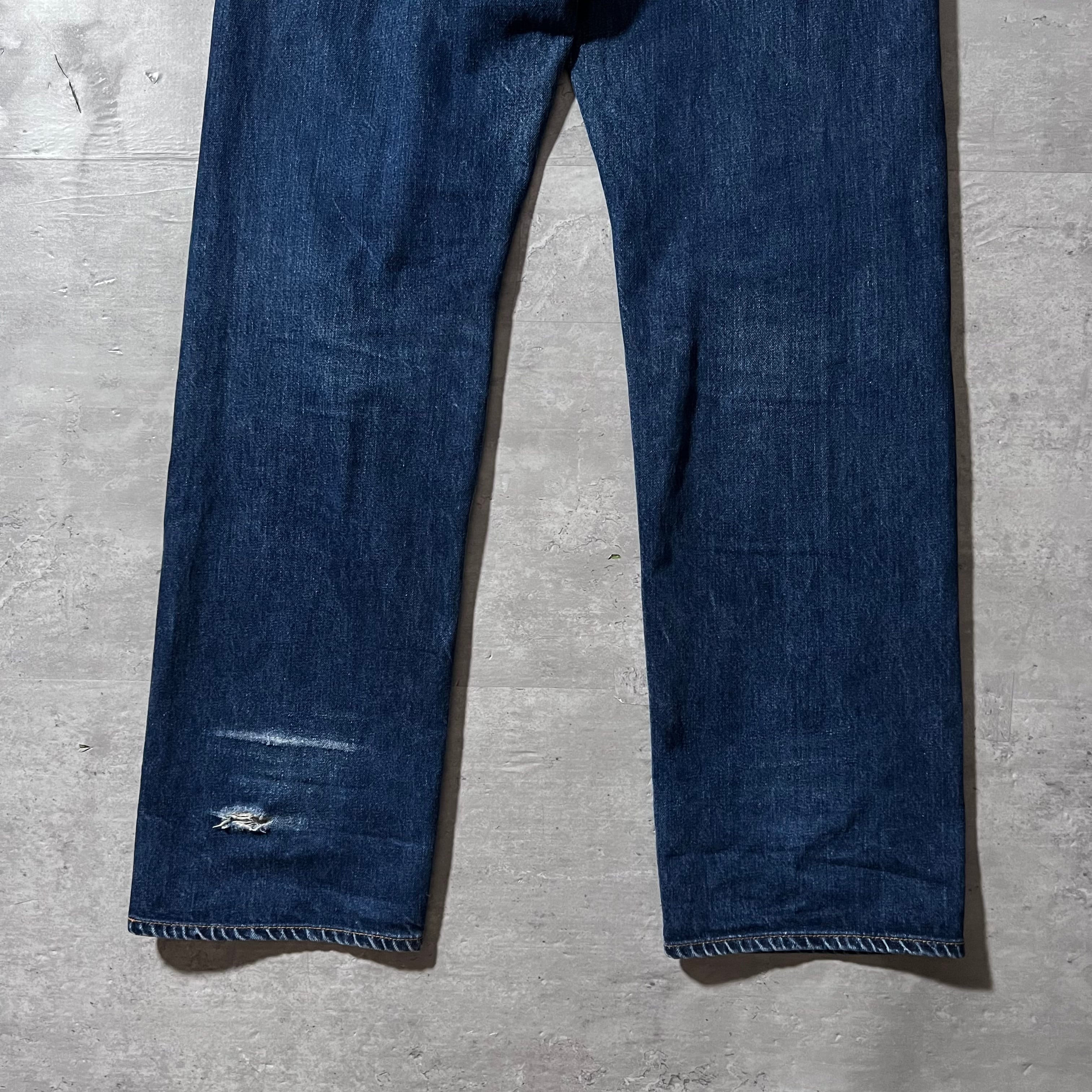 90s “Levi's 201XX”復刻 BIG E selvedge denim pants バレンシア工場製 