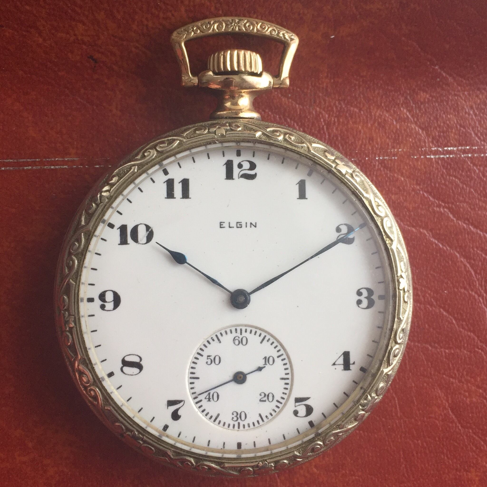 Elgin National Watch Co. Pocket Watch 1921年