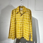 70s KENTFIELD Open Collar Shirt