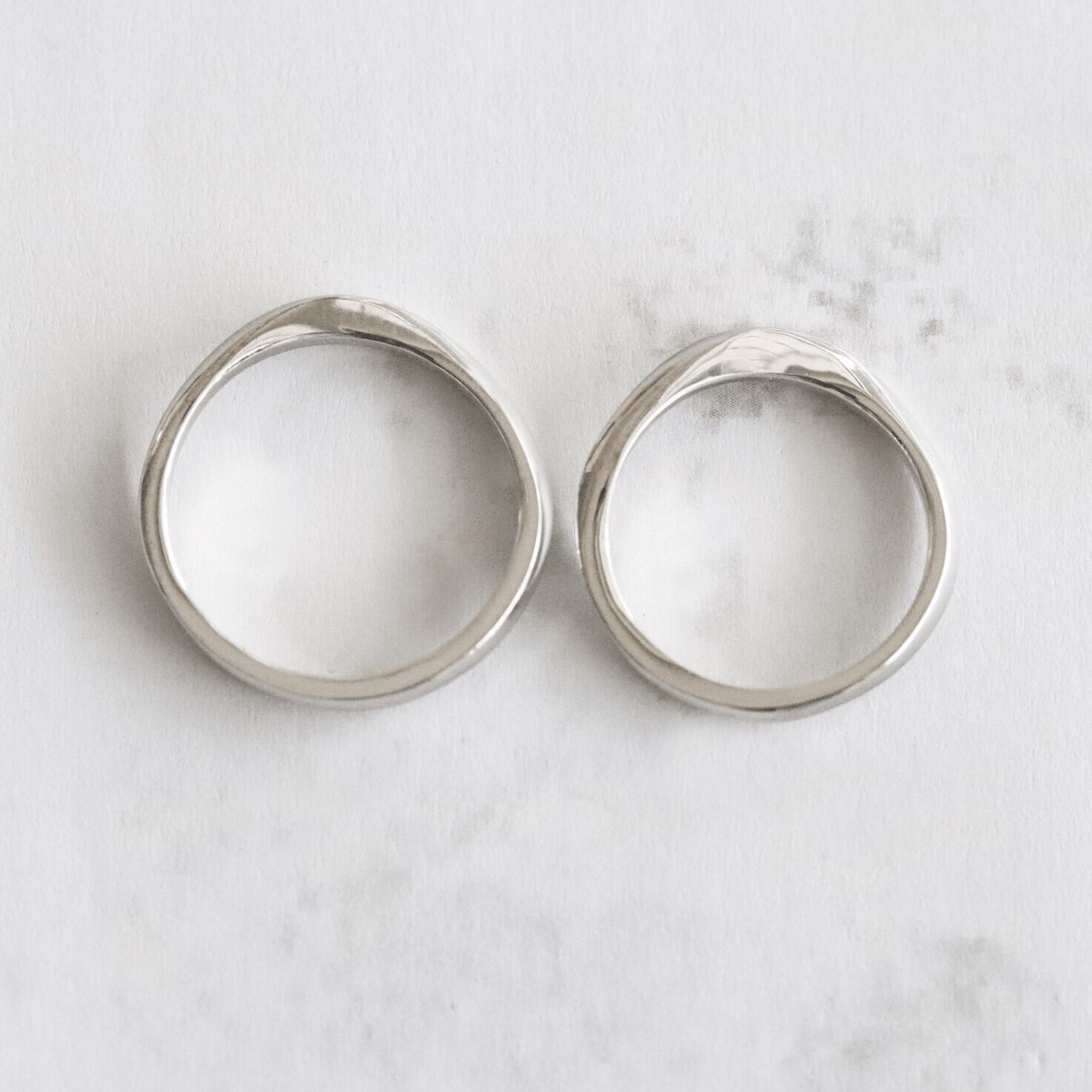 ウェーブデザインリング pt900 プラチナダイヤリング Pt900 D0.30ct ウェーブデザインリング