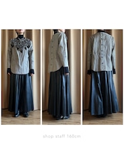 flower motif feminine mode tops-5140-2