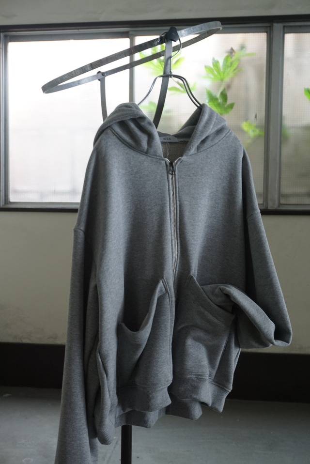 NiLS / sweat zip parka