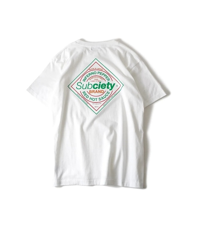 Subciety / Pepper tee / T SHIRT / Tシャツ / 105-40975
