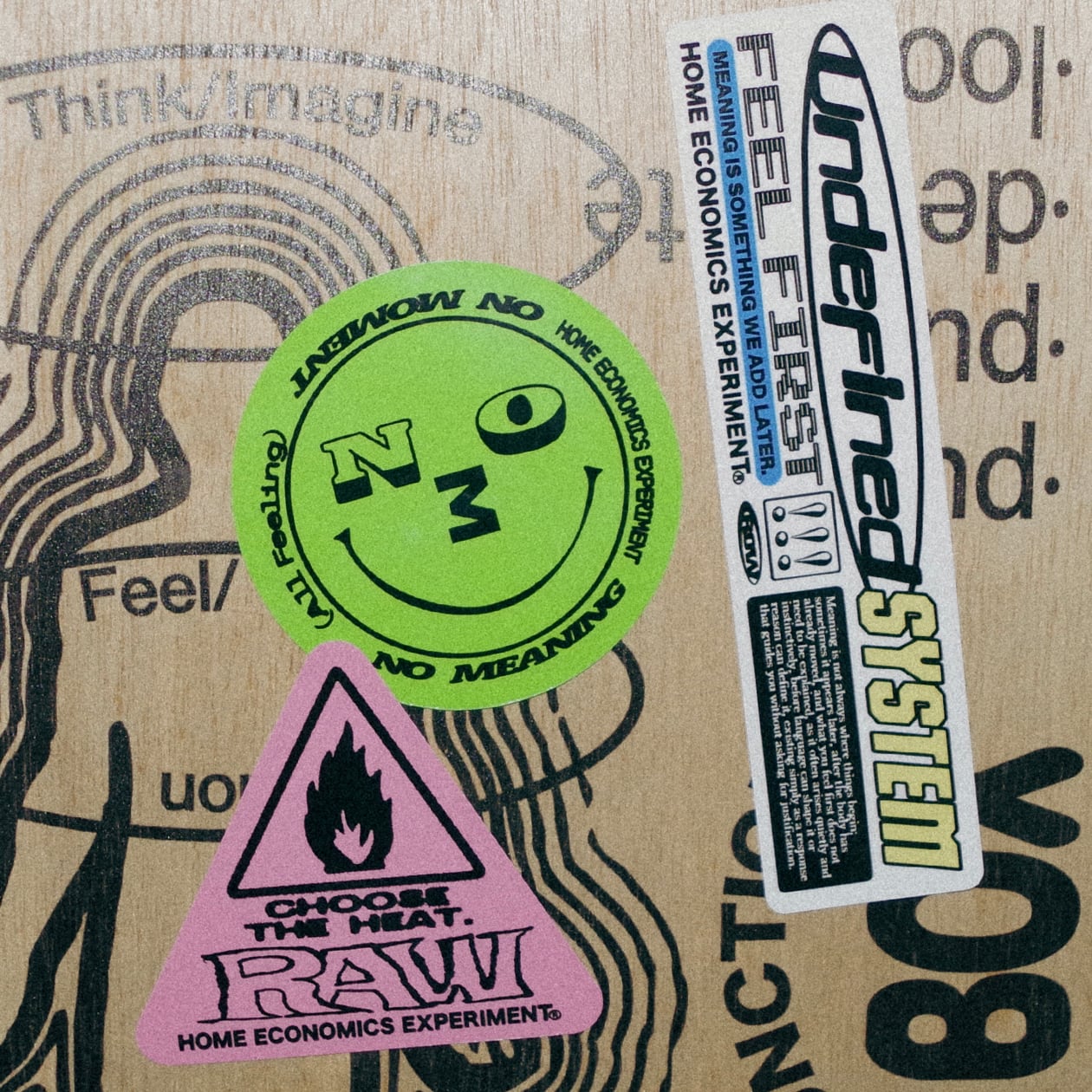 Sticker set【No Meaning】 | HOME ECONOMICS EXPERIMENT