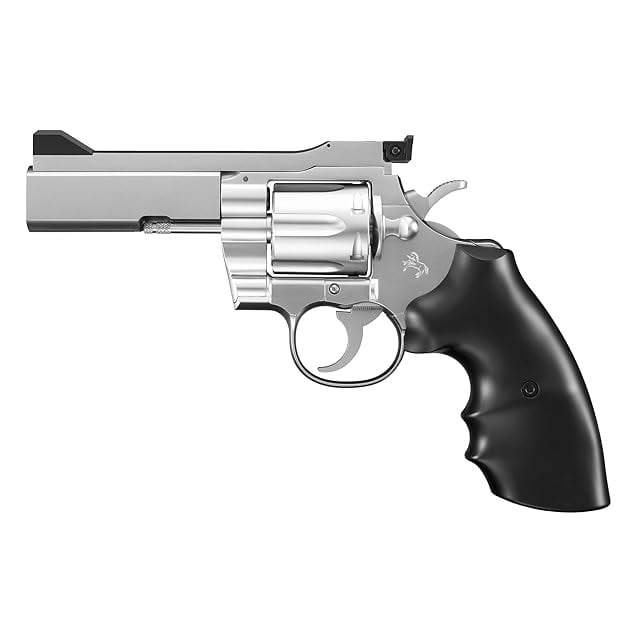 S&W M19 4in ウッドタイプグリップ .357 コンバットマグナム ガスガン