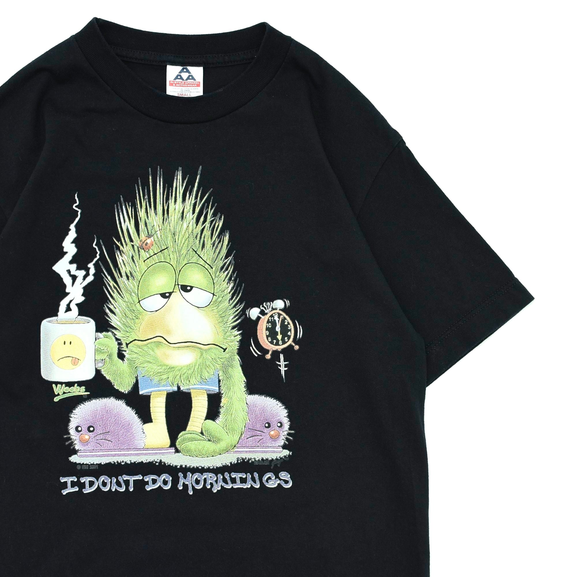 90〜00's AAA Funny foam print T-shirt Made in MEXICO | 古着屋 grin