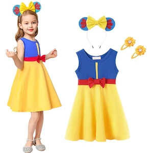 【即納】白雪姫風ドレス3点セット(1点)