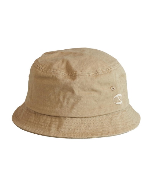 Embroidery Bucket Hat　Beige