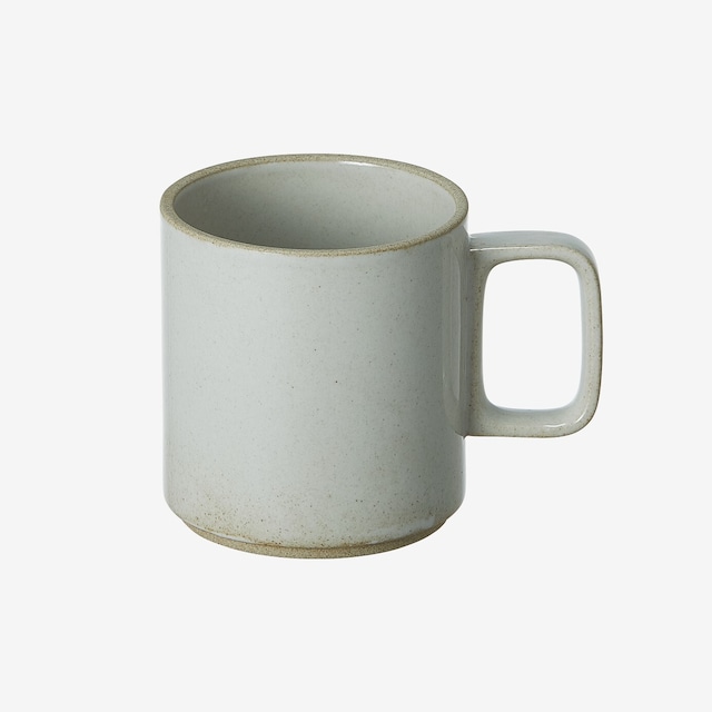 Hasami Porcelain (ハサミポーセリン) Mug cup (Clear / グレー) HPM020【85x89】 Mサイズ