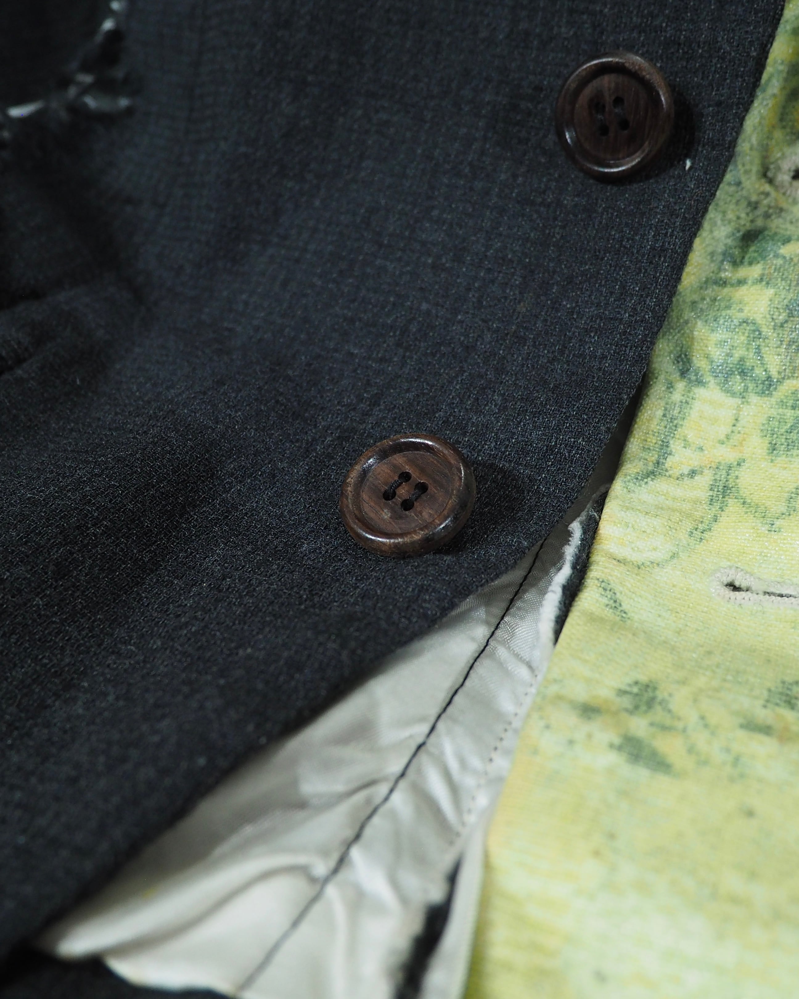 ” NOZOMI ISHIGURO - ノゾミイシグロ ” ” 再構築 ‐ Reconstruct ” Special Archive Tailored jacket