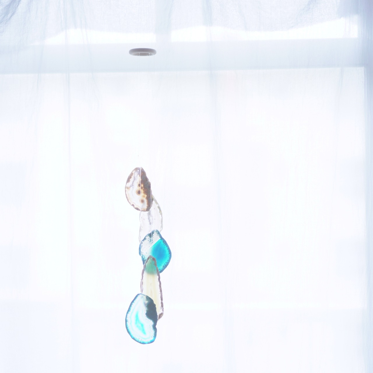 Oasis 06 - アゲートヒーリングチャイム / Agate Sun Catcher Wind Chime 707