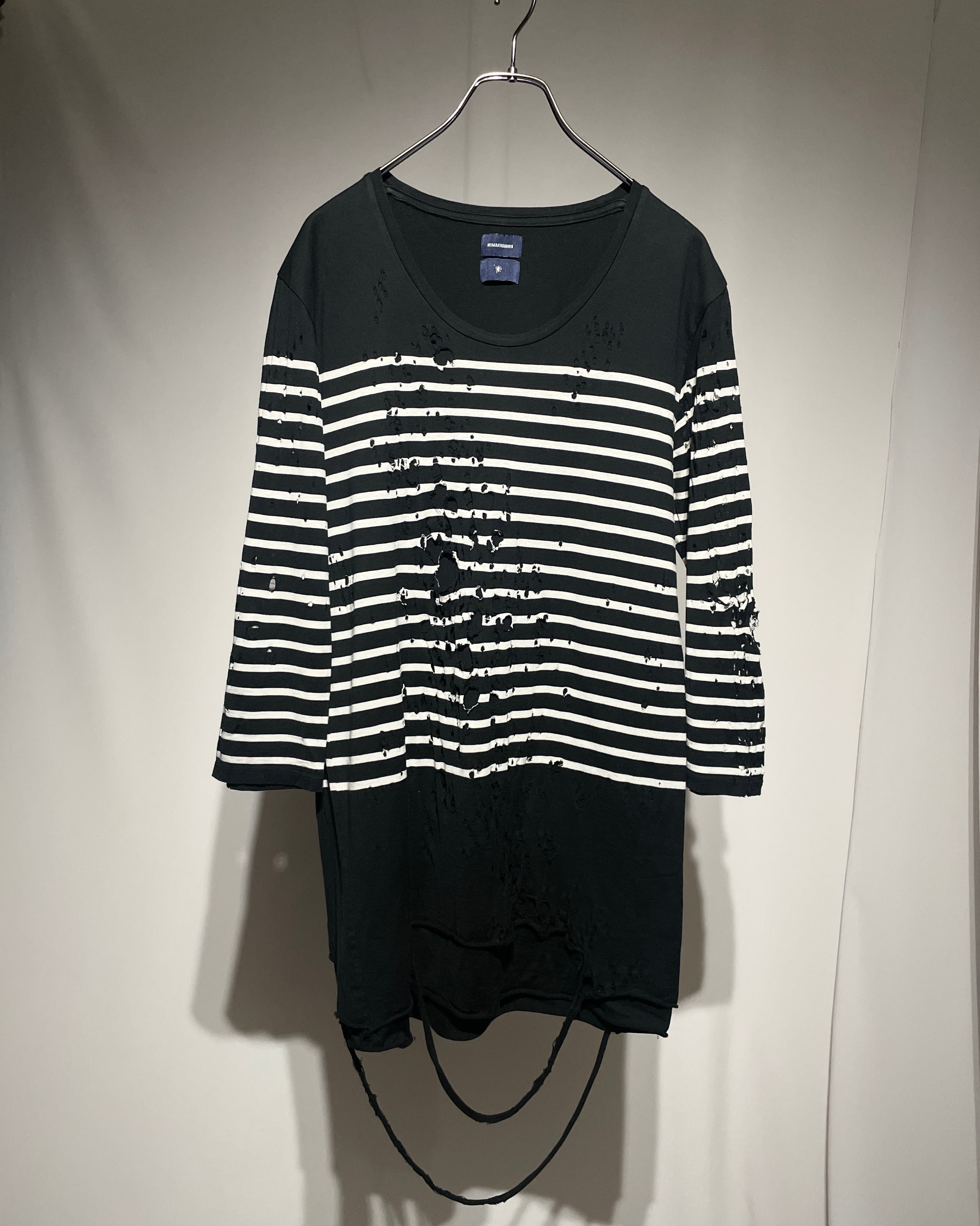 Mihara Yasuhiro - Shotgun Distressed Layered Top