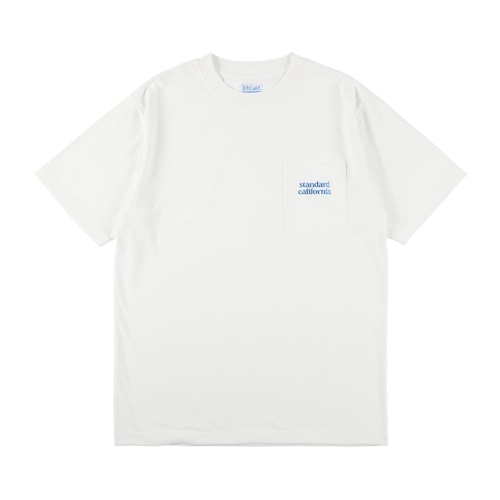STANDARD CALIFORNIA スタンダードカリフォルニア SD Tech Dry Active Logo Pocket Tシャツ ホワイト