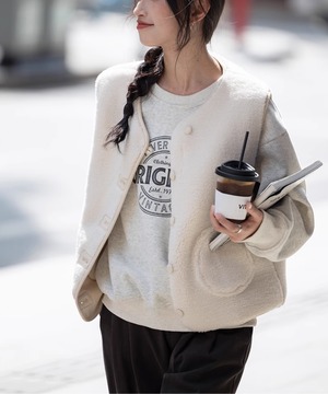 ボアショートベスト【a-50389】