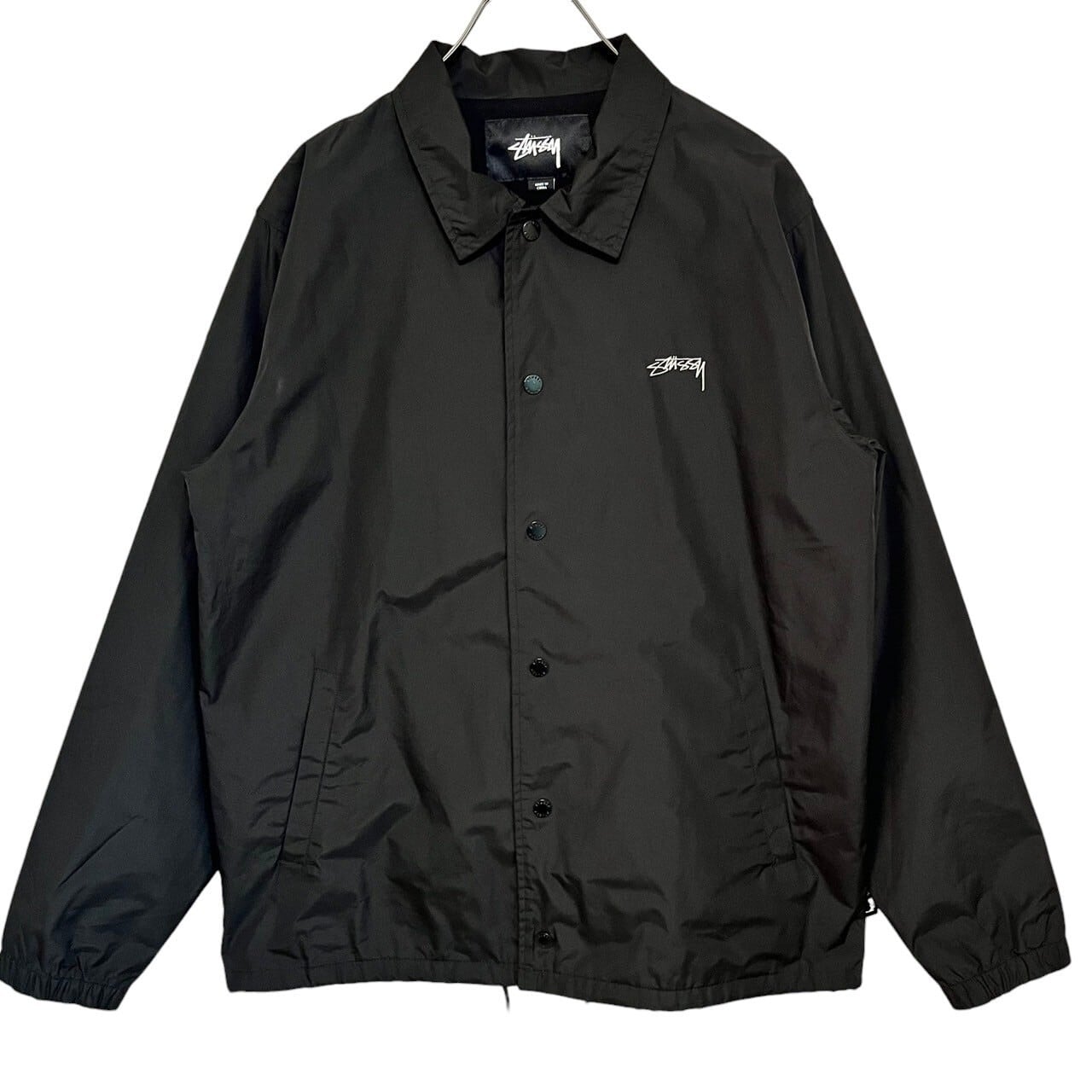 stussy ステューシー コーチジャケット バックロゴ プリントロゴ stussy ステューシー コーチジャケット バックロゴ プリントロゴ