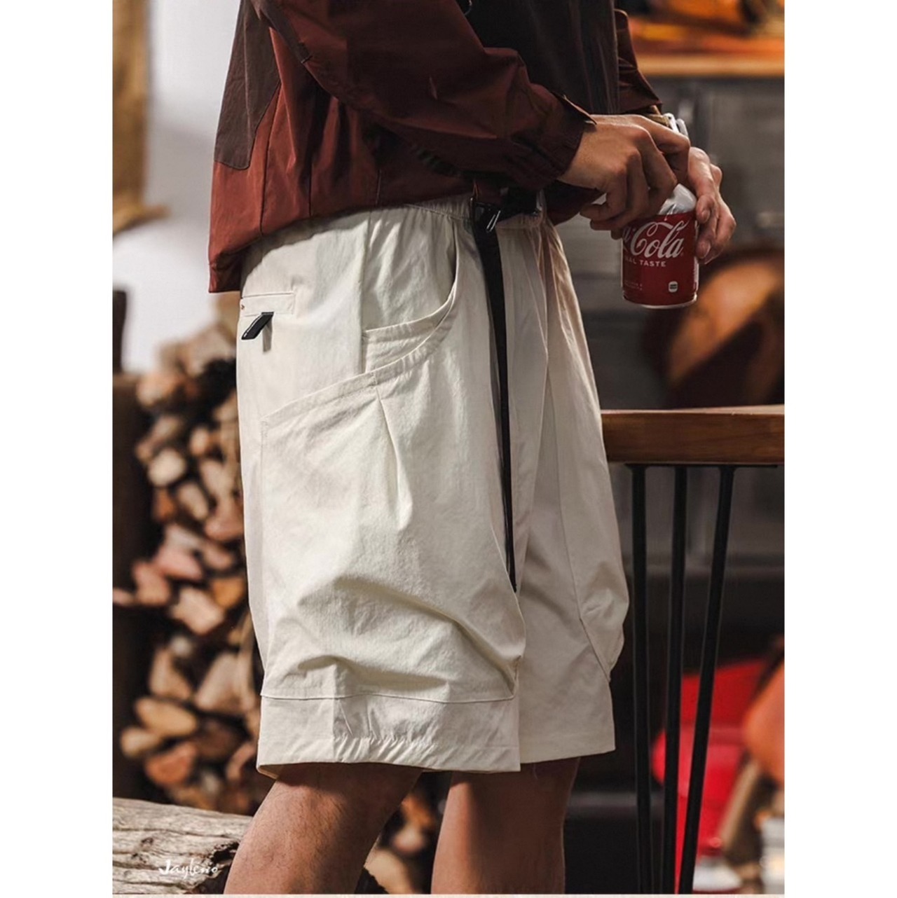 Utility belted cargo shorts 1038 - 3