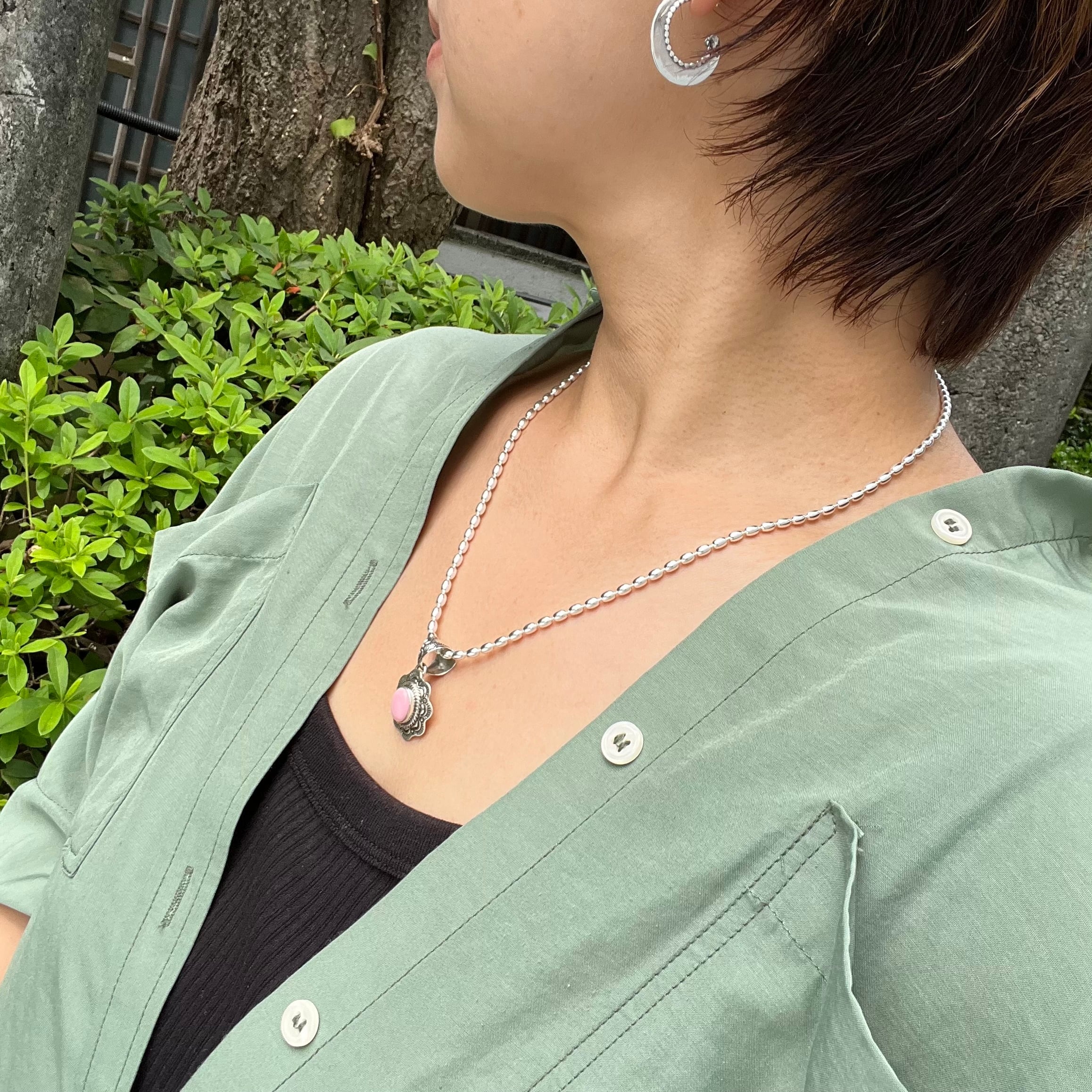 アンティーク風 ドットフープ スタッドピアス | 【公式通販】鎌倉の