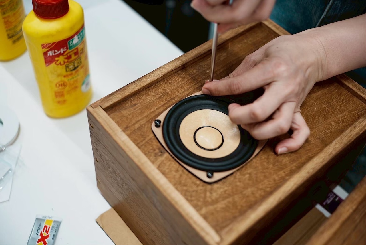 2025/11/22(土) ヤマハとつくる!古材のスピーカーワークショップ