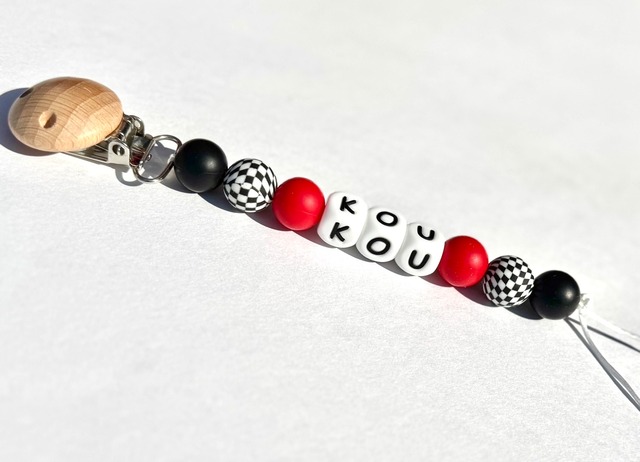 名前入り　ベビークリップ　チェック