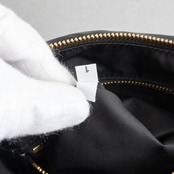 プラダ エクスプローラ ラージ ブラック ナイロン レザー ショルダーバッグ