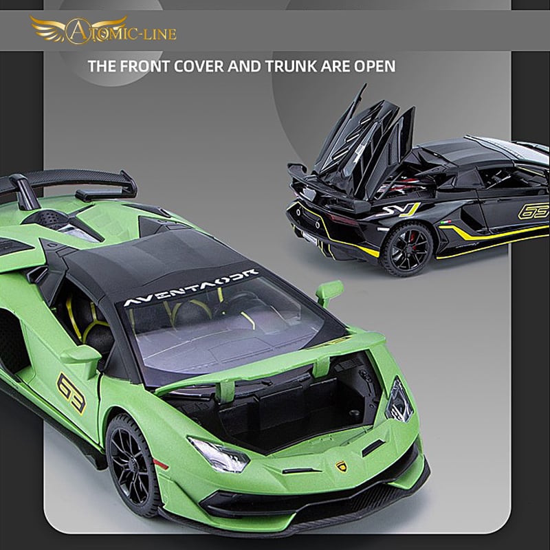 ランボルギーニ SVJ63 アヴェンタドール 1/24 ミニカー 全4色