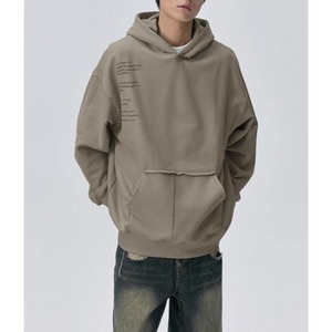 Side logo pullover parka 0267