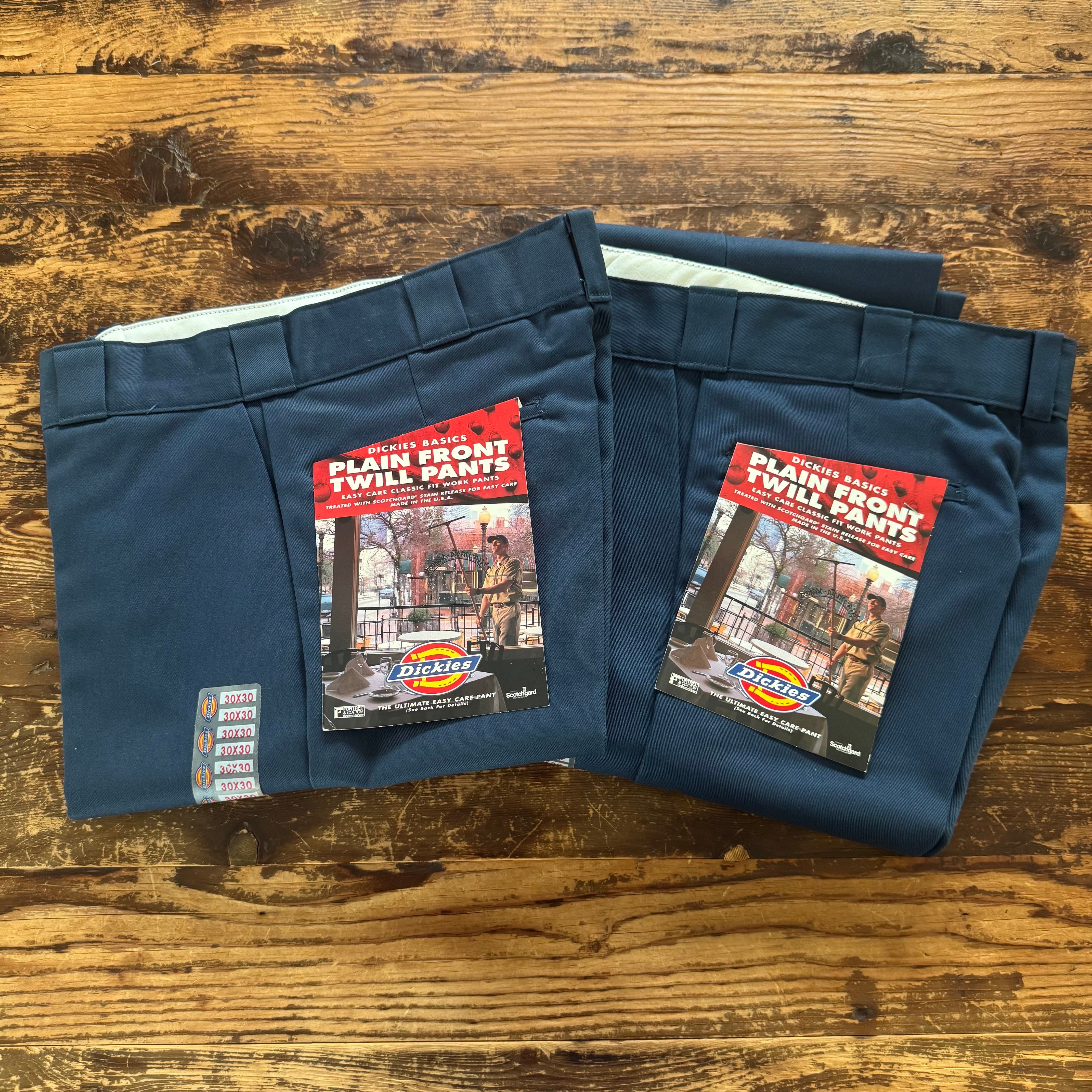 1990s Deadstock "Dickies 874N (Navy)" Vintage Work Pants/30