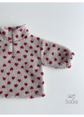 韓国子供服 / 26winter / my bebe / ボアアノラック / キッズ / 冬服 *XS~XL*