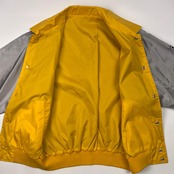 リバーシブル FUJISANKEI COMMUNICATIONS GROUP フジサンケイグループ ナイロン ジャケット ジャンパー LL/シルバー イエロー/フジテレビ/メンズ
