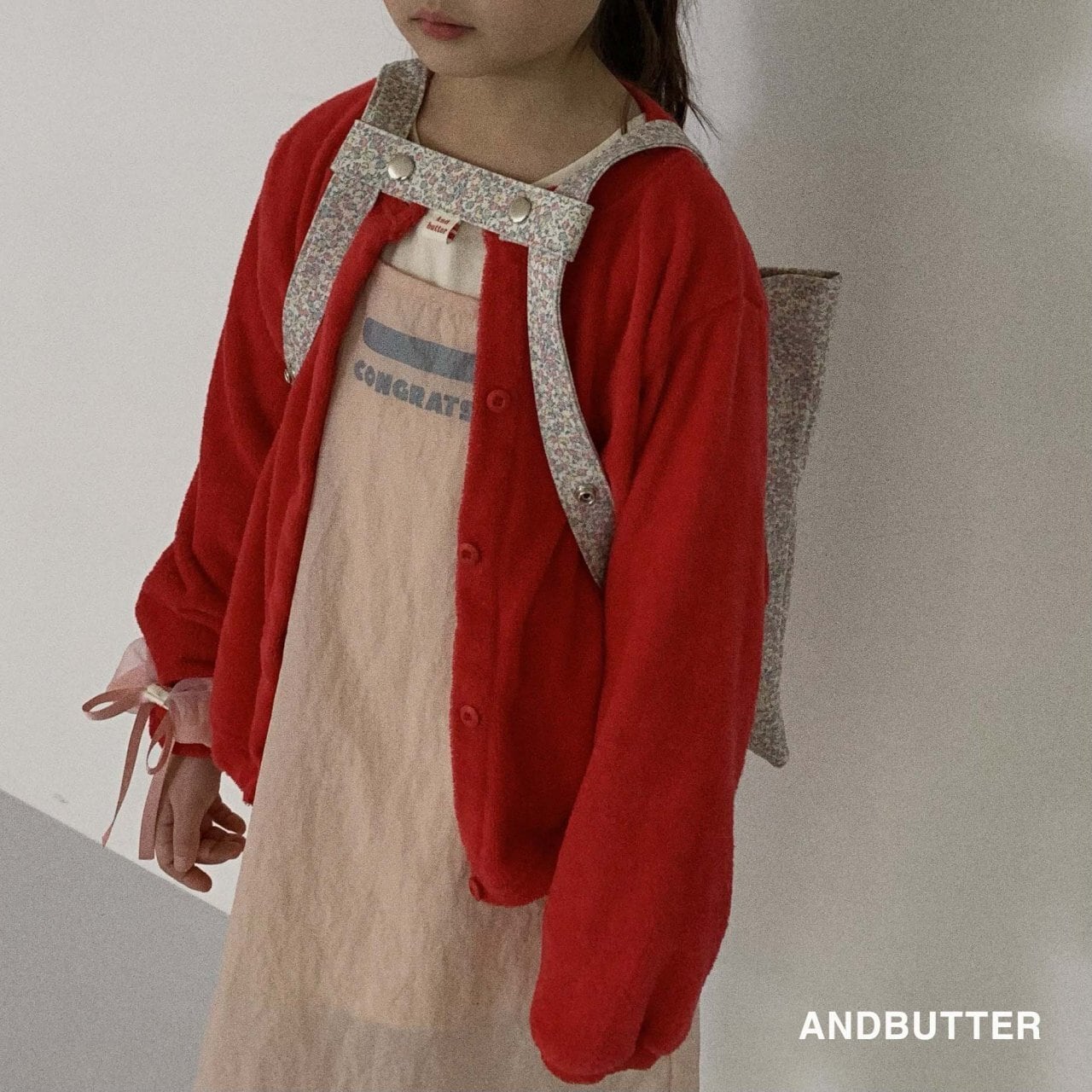 【and butter】Terry cardigan